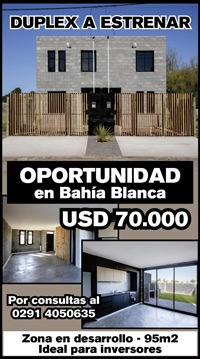 Duplex en venta Bahía Blanca