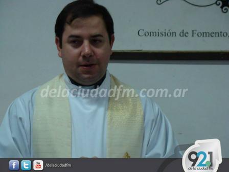 El Padre Juan Manuel Díaz Bualó dijo 'para el cristiano la Navidad es algo  vital'